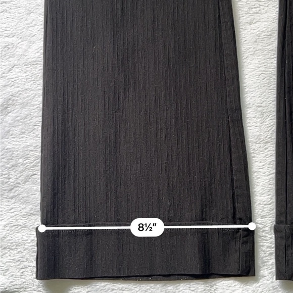 Joe Benbasset Low Rise Pinstripe Y2K Pants Size 5 Black 9435317F - Picture 7 of 11